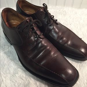 Johnston Murphy Brown Oxfords 11 m